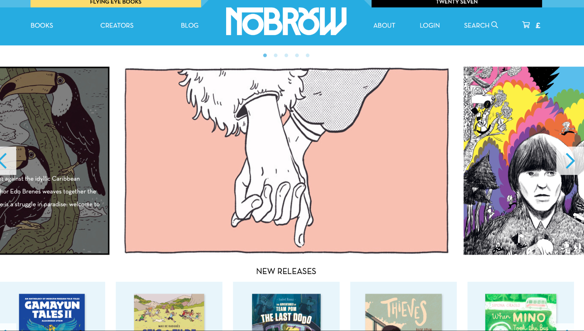 nobrow graphic novel publishers