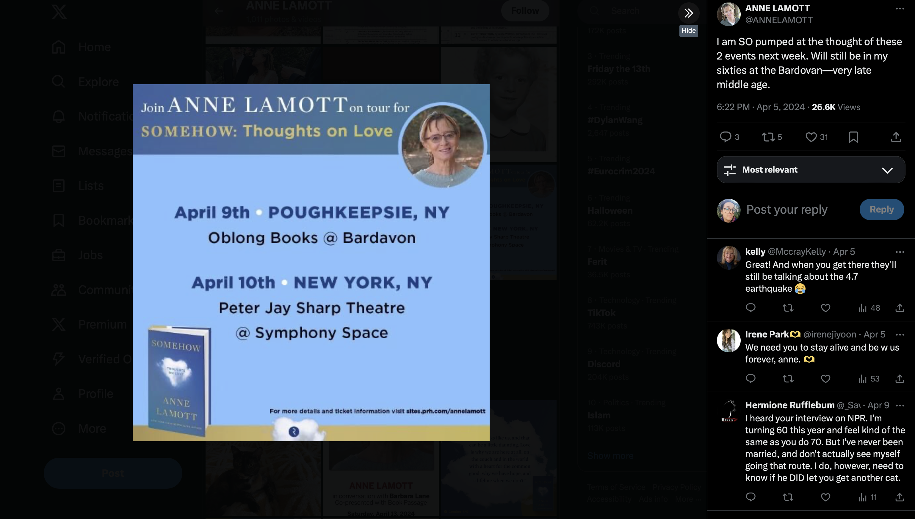 anne lamott twitter