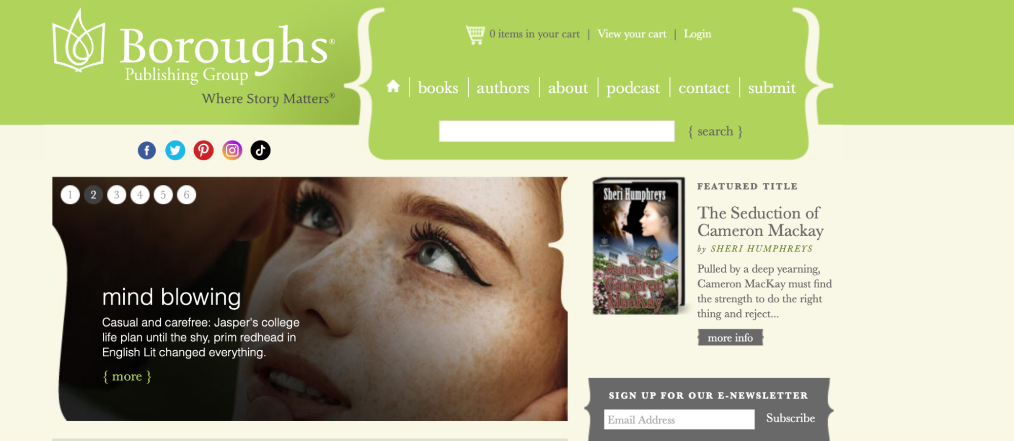 Boroughs Publishing Group romance publisher