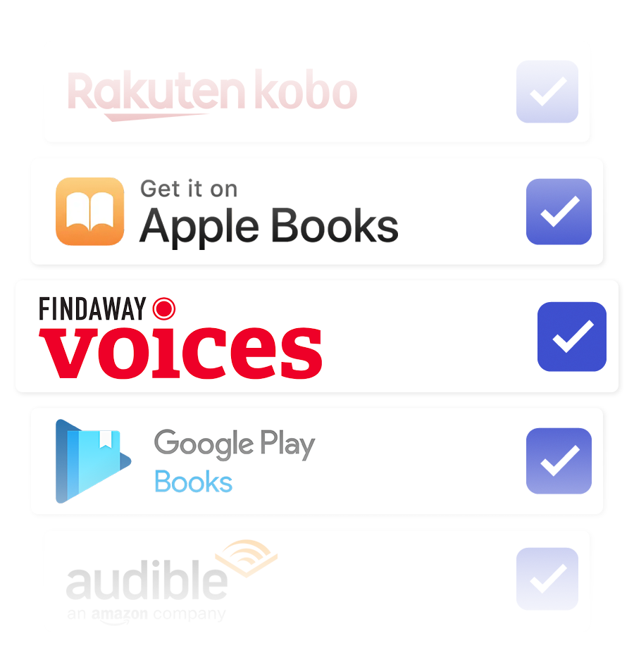 distribute to Findaway with PublishDrive