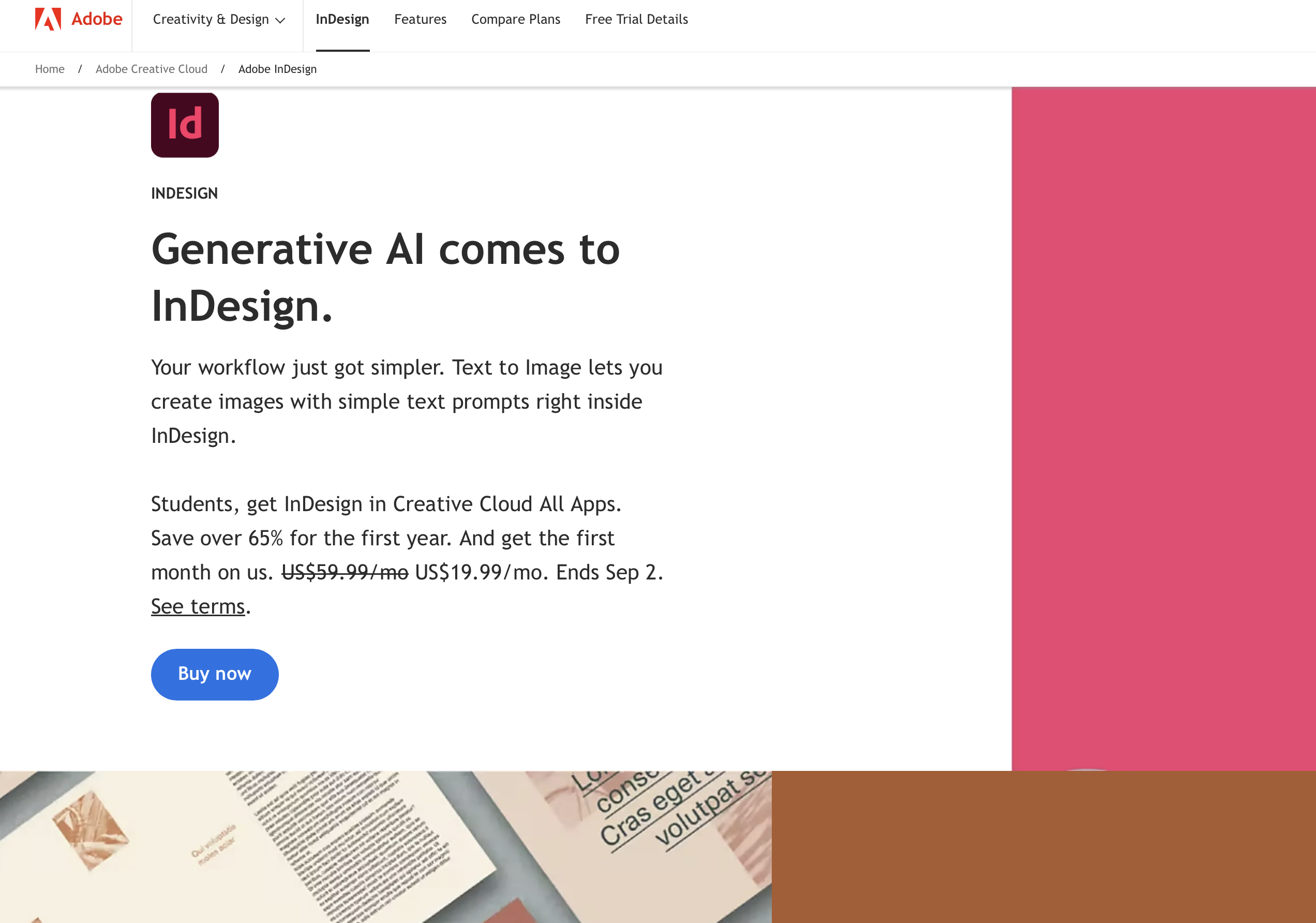 saas tools adobe indesign